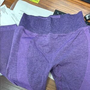 Purple Seamless Leggings
